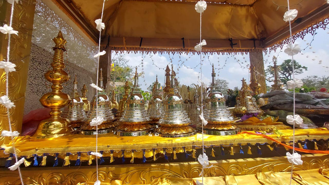 Sacred Relics Exhibition & Aranya Support